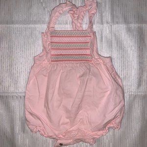 Janie and Jack girls overalls 6-12m